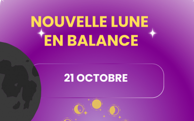Nouvelle lune en balance 21 oct