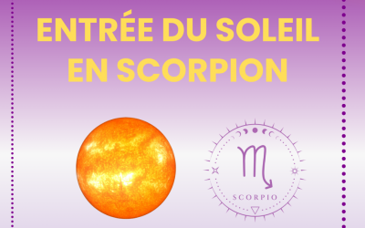 Entrée du Soleil en scorpion